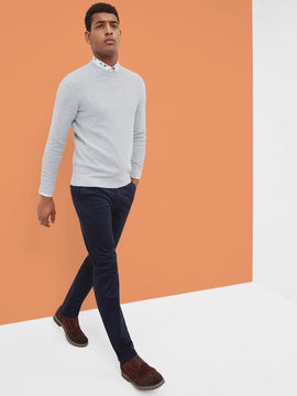 Exmoor Micro Print Trousers
