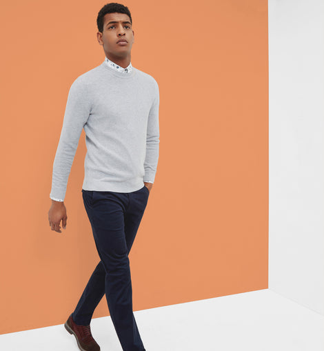 Exmoor Micro Print Trousers