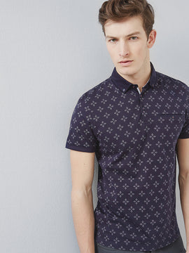 Fella Diamond Print Polo Shirt
