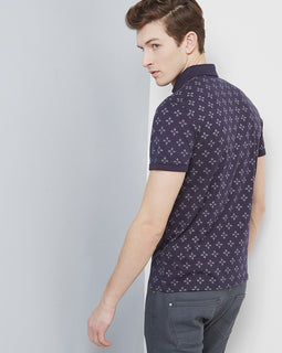 Fella Diamond Print Polo Shirt