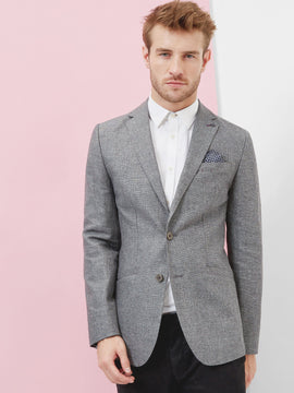 Hitchin Cotton And Linen-Blend Blazer