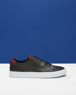 Kiing Leather Brogue Trainers