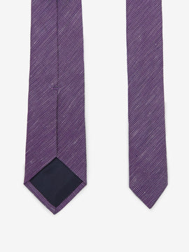 Kloude Linen And Silk-Blend Tie